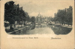 Kloveniersburgwal eu Nieuw Markt Postcard