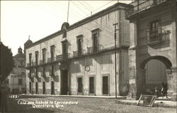 Street Scene and House Postcard