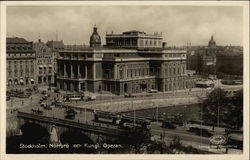 Norrbro och Kungl. Operan Postcard