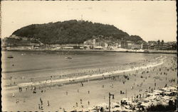 Playa de la Concha Postcard