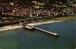 The Pier Colwyn Bay, Wales Postcard Postcard