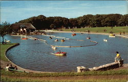 Eirias Park - Boating Lake Colwyn Bay, Wales Postcard Postcard