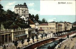 Kurhaus Karlsbad, Germany Postcard Postcard