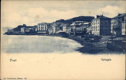 Pegli - Spiaggia Postcard