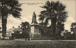 Albert Park - Queen Victoria Statue Postcard