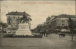 Boulevard de la Republique Postcard