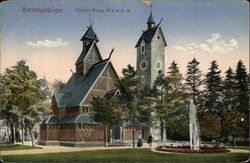 Riesengebirge. Kirche Wang 874 m. u. M Karpacz, Poland Eastern Europe Postcard Postcard