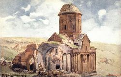 Temple or Church Ruins Postcard