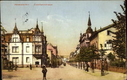 Eisenbahnstrasse Kaiserslautern, Germany Postcard Postcard