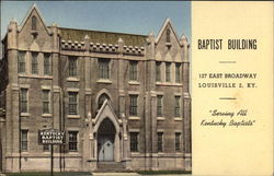 Baptist Building Louisville, KY Postcard Postcard