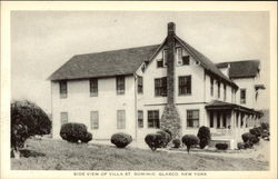 Side View of Villa St Dominic Postcard