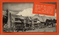 Battle Axe Inn  Postcard