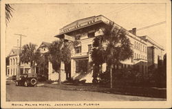 Royal Palms Hotel Jacksonville, FL Postcard Postcard