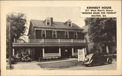 Kennedy House - "Modern Home for Tourist" - 211 West Morris Street Dalton, GA Postcard Postcard