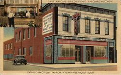 Eau Claire Cafe Postcard