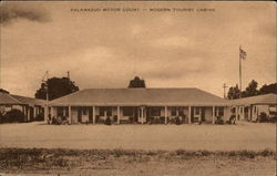 Kalamazoo Motor Court - Modern Tourist Cabins Postcard