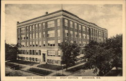 Home Economics Building - Stout Institute Menomonie, WI Postcard Postcard