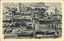 Aerial View of Swift & Company Plant Chicago, IL Postcard Postcard