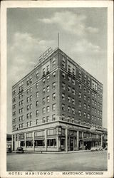 Hotel Manitowoc Postcard