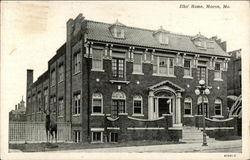 Elks' Home Macon, MO Postcard Postcard