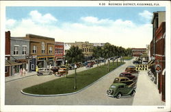 Business District Postcard