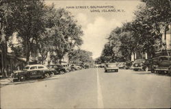 Main Street Southampton, NY Postcard Postcard