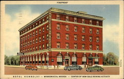 Hotel Humboldt-Center of New Gold Mining Activity Postcard