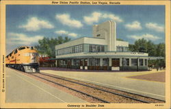 New Union Pacific Station Las Vegas, NV Postcard Postcard