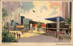 General Exhibits Building - "A Century of Progress" 1933 Chicago World Fair Postcard Postcard