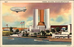 Federal Building - Chicago World's Fair Postcard