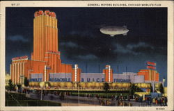 General Motors Building, Chicago World's Fair Postcard