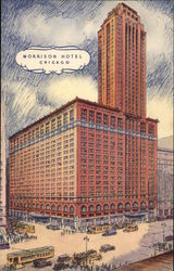 Morrison Hotel Chicago, IL Postcard Postcard