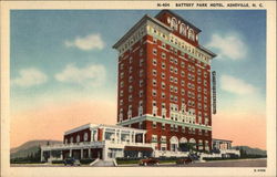 Battery Park Hotel - Atop Down-town Postcard