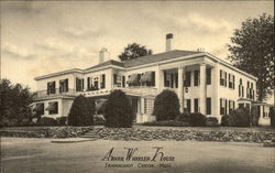 Abner Wheeler House Framingham, MA Postcard Postcard