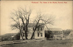 "Fruitlands" - The Home of the Alcotts Postcard