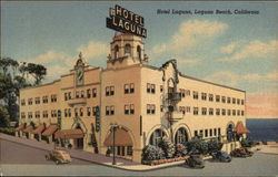 Hotel Laguna Laguna Beach, CA Postcard Postcard