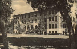 Allen Memorial Hospital Postcard