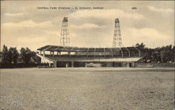 Central Park Stadium Postcard