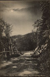 Auto-Road, Mount Holyoke Postcard