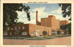 Saint John's Nurses Home Postcard