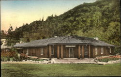 Big Sur Lodge - on Carmel-San Simeon Highway - Pfeiffer Redwoods State Park California Postcard Postcard