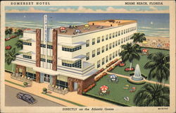 Somerset Hotel Miami Beach, FL Postcard Postcard