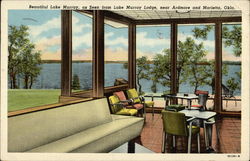 Lake Murray and Lodge Postcard