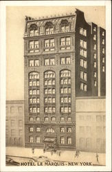 Hotel Le Marquis New York, NY Postcard Postcard