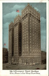 The Vanderbilt Hotel - Park Avenue at East Thirty-Fourth Street New York, NY Postcard Postcard