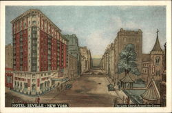 Hotel Seville New York, NY Postcard Postcard