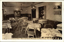 Country Room - Town and Country Restaurant - 284 Park Avenue New York, NY Postcard Postcard