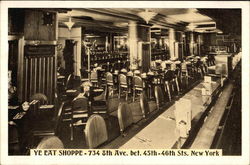 Ye Eat Shoppe New York, NY Postcard Postcard