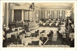 The Century Room - Commodore Hotel Postcard