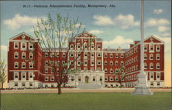 Veterans Administration Facility Montgomery, AL Postcard Postcard